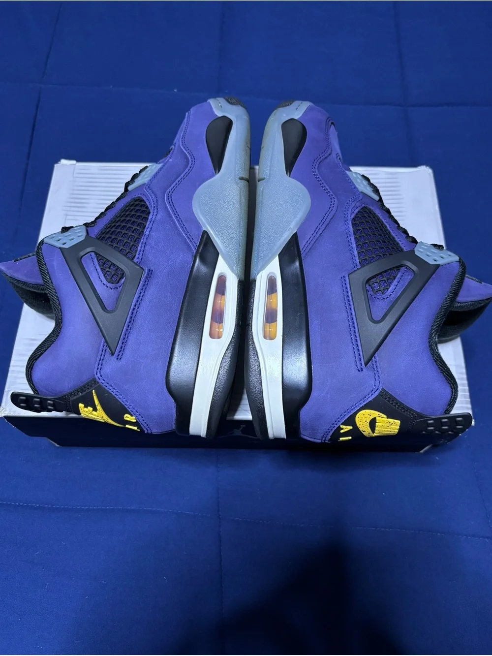 Jordan 4 Retro Lakers 2026 Size 8.5